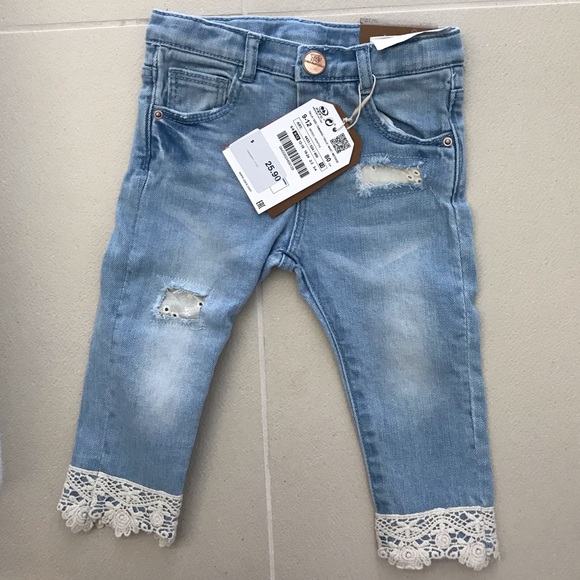 baby girl jeans 9 to 12 months